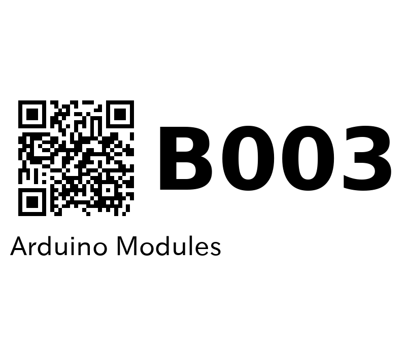 B003 のラベル